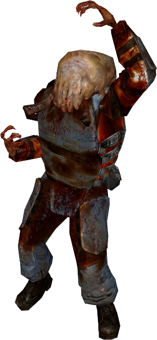 Zewikia Default Zombie 3 Css - Half Life 2 Combine Zombie (311x673), Png Download
