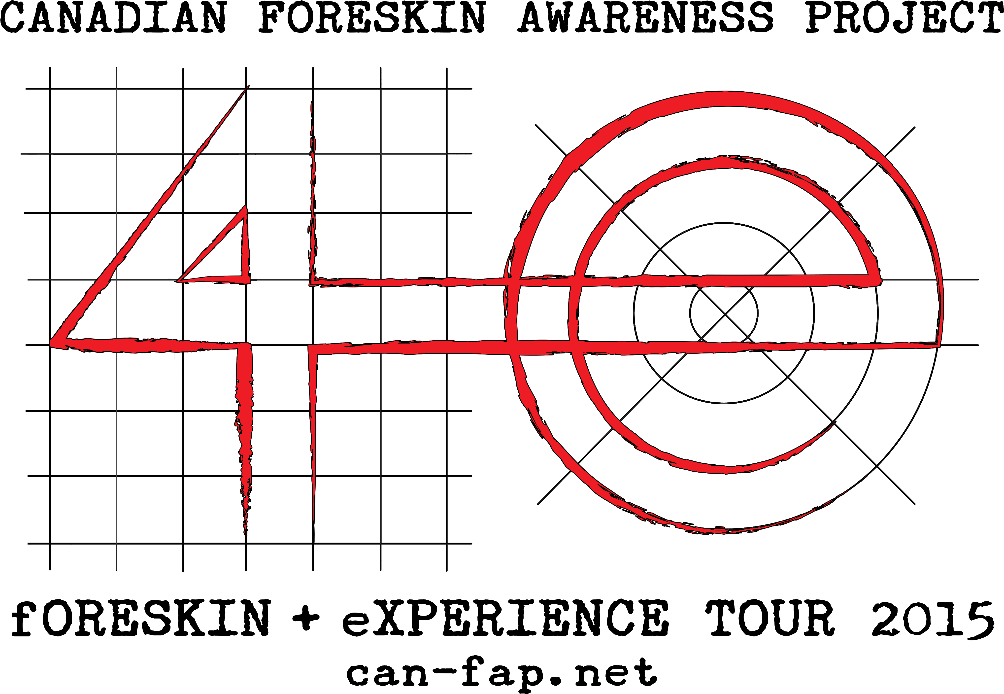 Foreskin Experience Tour Logo - Entrada Pista U2 (4304x3152), Png Download