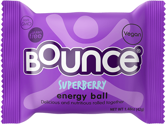 Bounce Protein Balls - Bounce Superberry Energy Ball - Gluten Free, Non-gmo, (575x442), Png Download