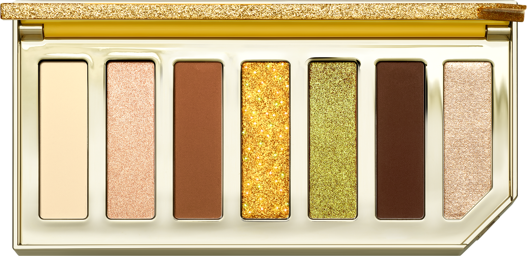 Sparkling Pineapple Eye Palette - Pineapple Palette Too Faced (2000x878), Png Download