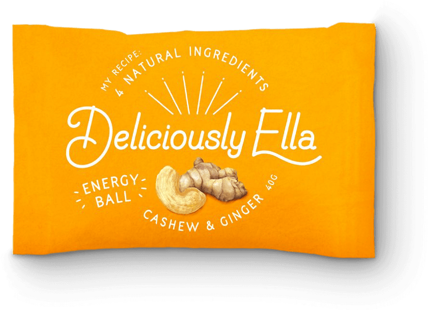 Deliciously Ella - Cashew & Ginger Energy Balls (973x973), Png Download