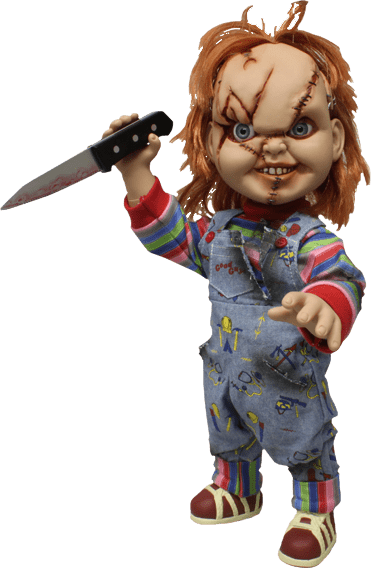 Chucky Doll - Child's Play - Chucky 15 Talking Action Figure (371x568), Png Download