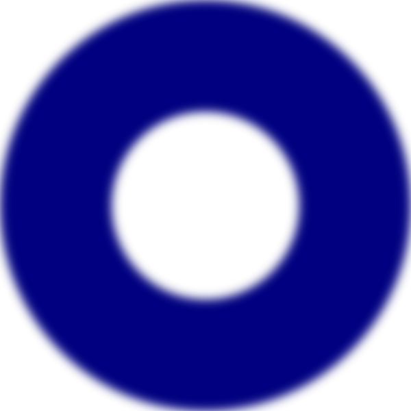 Doughnut Blue Symbol Svg Clip Arts 600 X 600 Px (600x600), Png Download
