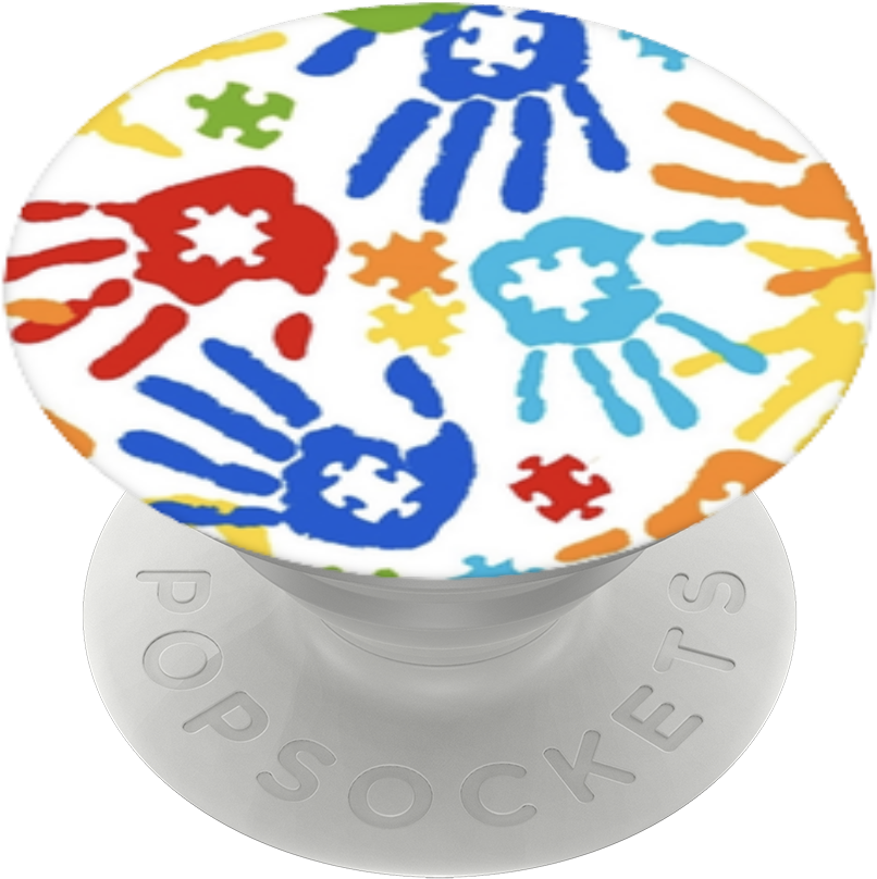Autism Awareness, Popsockets - Circle (989x1000), Png Download