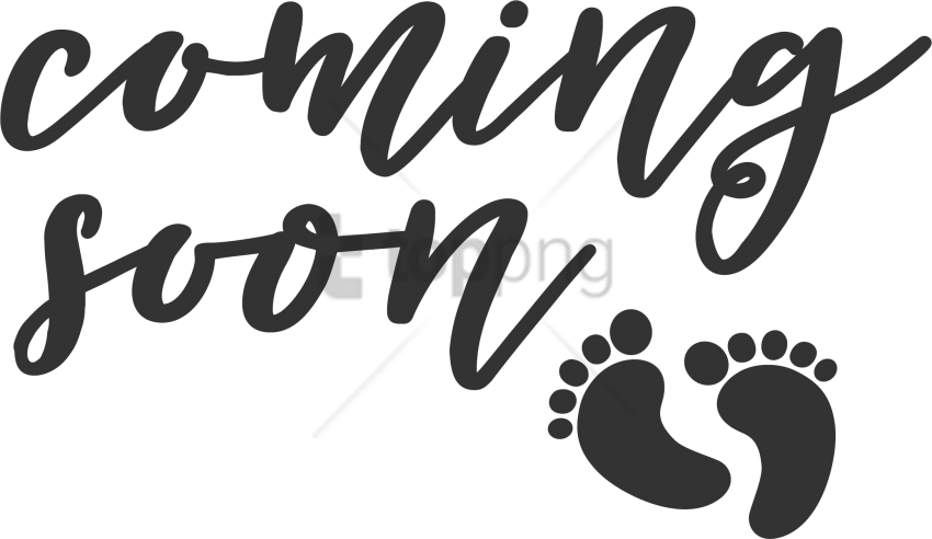 Free Png Coming Soon Baby Announcement Png Image With - Coming Soon Baby Clipart (850x492), Png Download