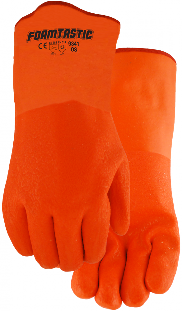 Foamtastic Foam Lining, Double Dipped Pvc, Hi Vis Orange, - Sock (585x1000), Png Download