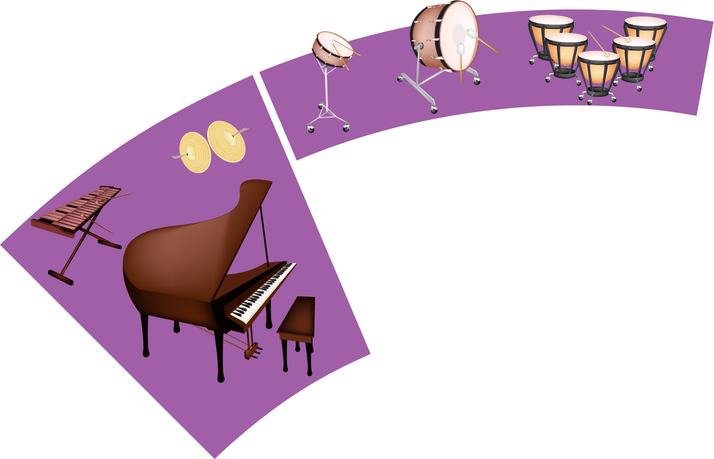 Clip Art Free Library Percussion Kids Reno Philharmonic - Illustration (1430x921), Png Download