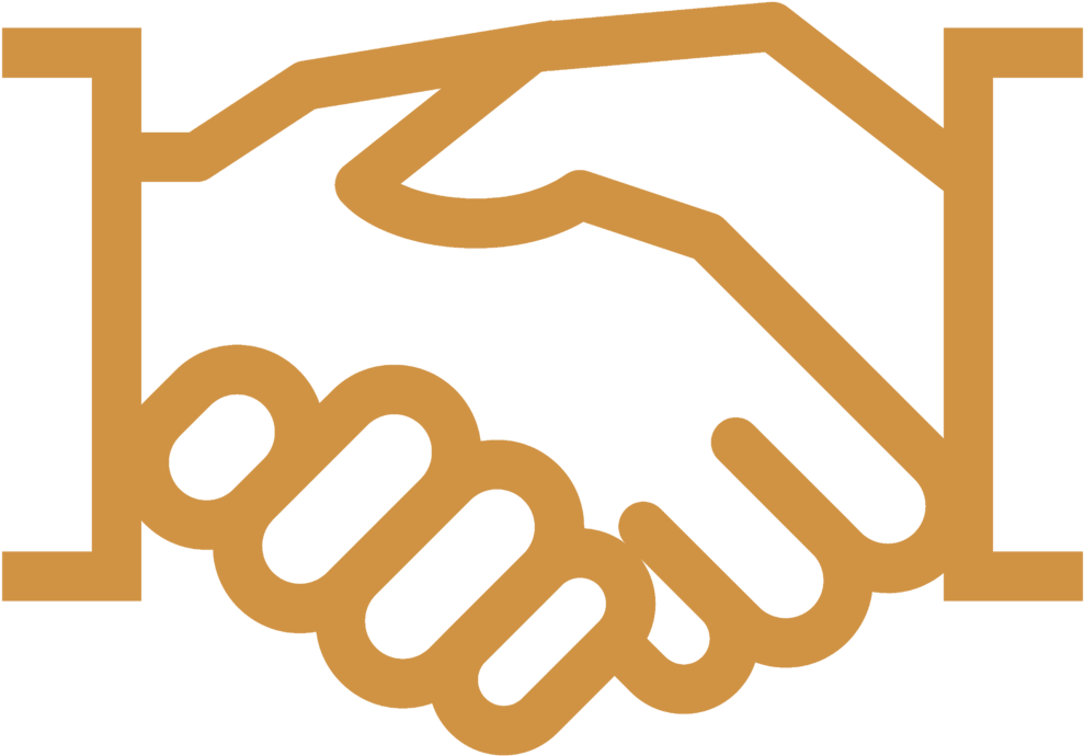 Handshake Centered - Collaboration Icon Green (1000x800), Png Download