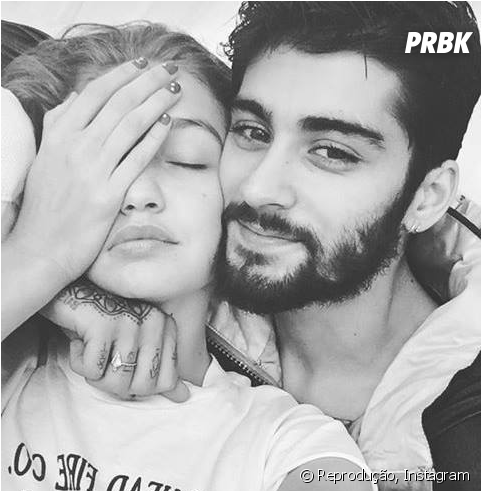 Gigi Hadid Diz O Que Mais Gosta No Namorado, O Ex-one - Zayn Malik And Gigi Hadid Couple (624x600), Png Download