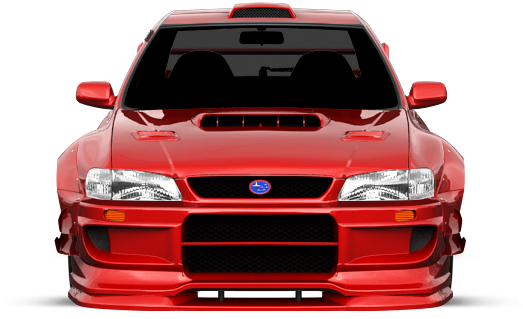 Subaru Impreza Wrx Sti 22b'99 By The-lorax - Race Car (1004x500), Png Download