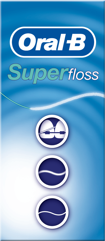 Oral B Superfloss (1000x1000), Png Download