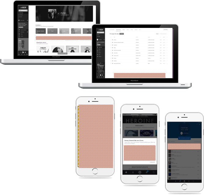 Deezer Native - Iphone (666x636), Png Download