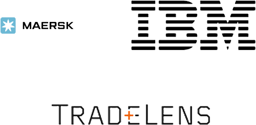 Maersk And Ibm Formally Introduce Blockchain Shipping - Tradelens Ibm Maersk (910x500), Png Download