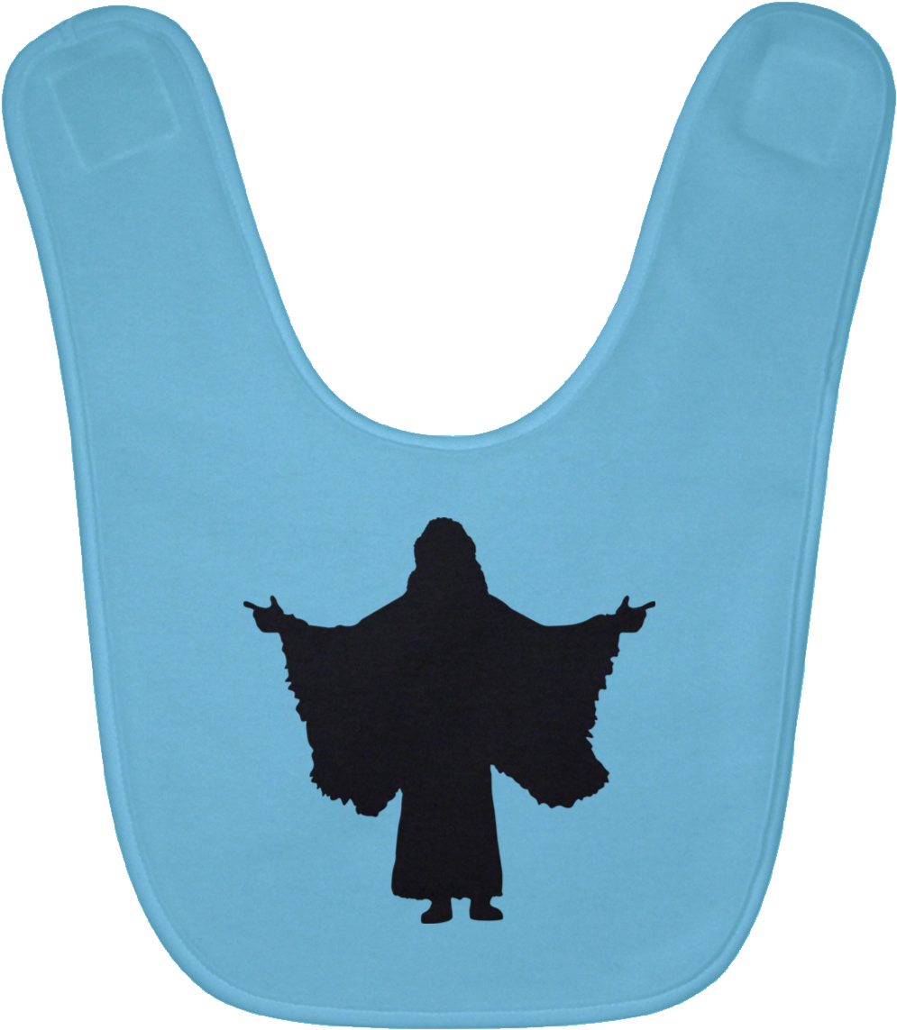 Flair Silhouette Baby Bib - Silhouette (1155x1155), Png Download