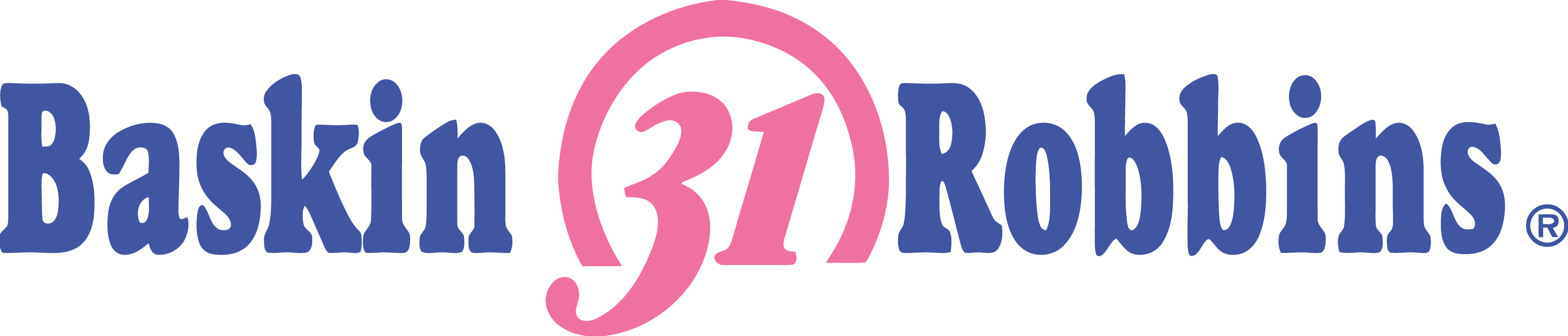 42 Pm 61353 Bealls 6/1/2010 - Original Baskin Robbins Logo (3315x710), Png Download