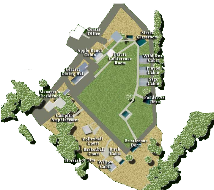 Bernasconi Grounds Map - Bernasconi Center Big Pine (720x642), Png Download