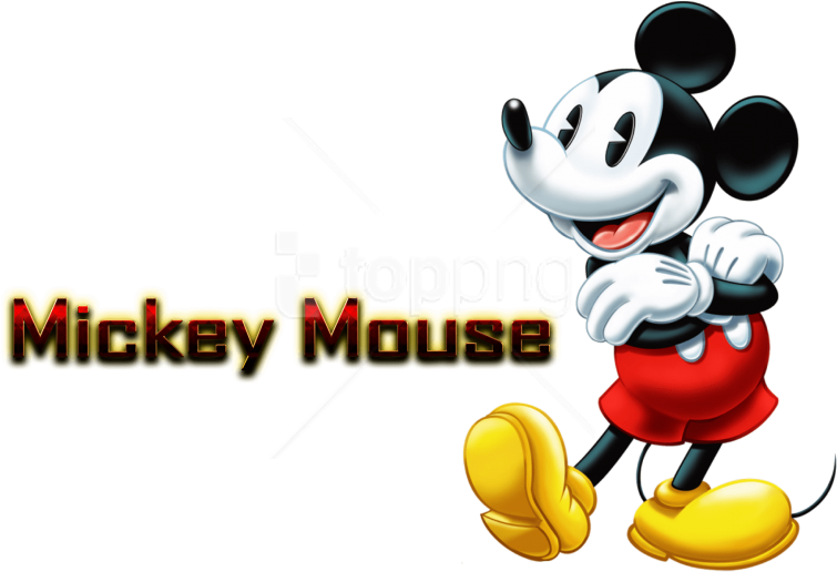 Free Png Mickey Mouse Png Png Images Transparent - Mickey Mouse Playing Cards (850x532), Png Download