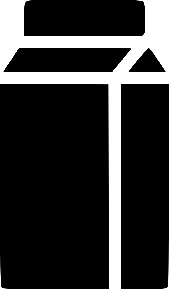 Milk Bottle Comments - Wood (572x980), Png Download