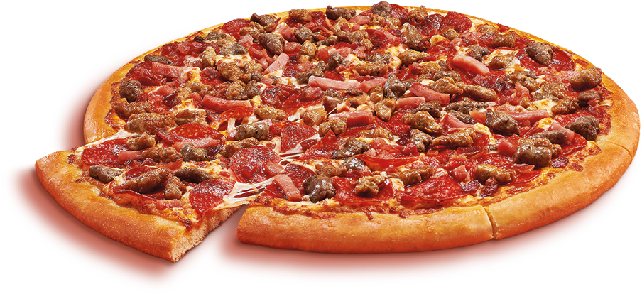 Freeuse Little Caesars - Little Caesars 5 Meat Pizza (1000x626), Png Download