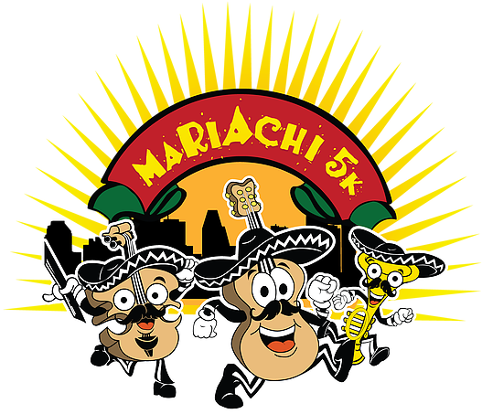 What Is Mariachi 5k Run - Cartoon (600x600), Png Download