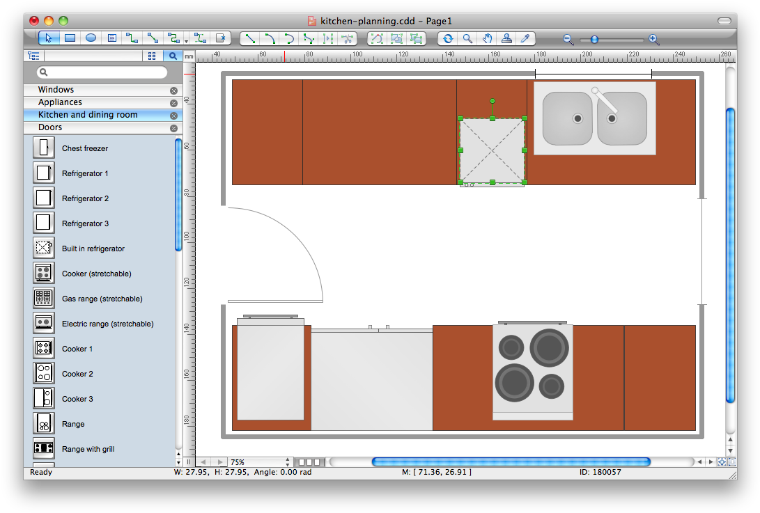 Download Kitchen Planning Software Visio Kitchen Design Full Size Png Image Pngkit