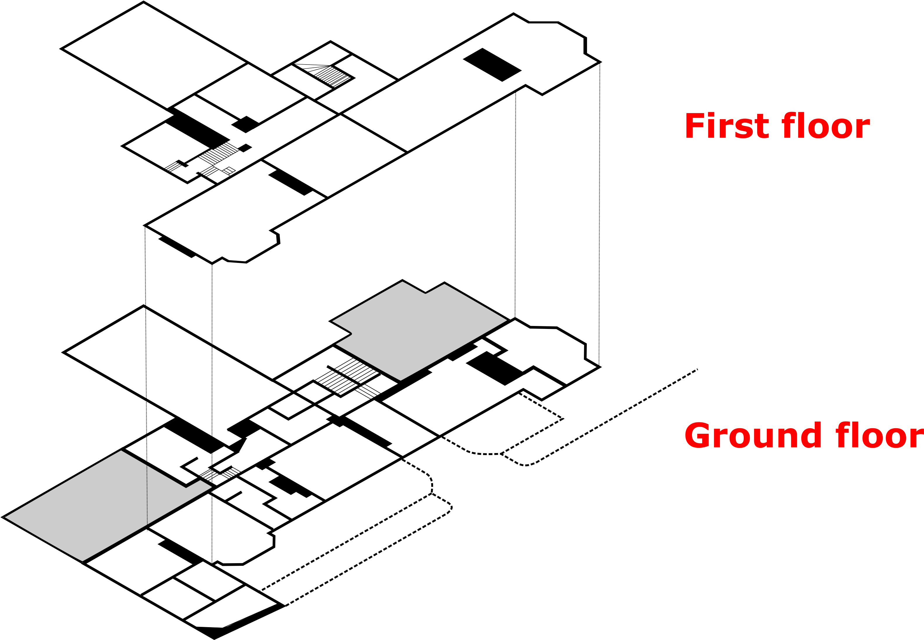 Chartwell House Floorplan - Vallei Auto Groep (3300x2326), Png Download