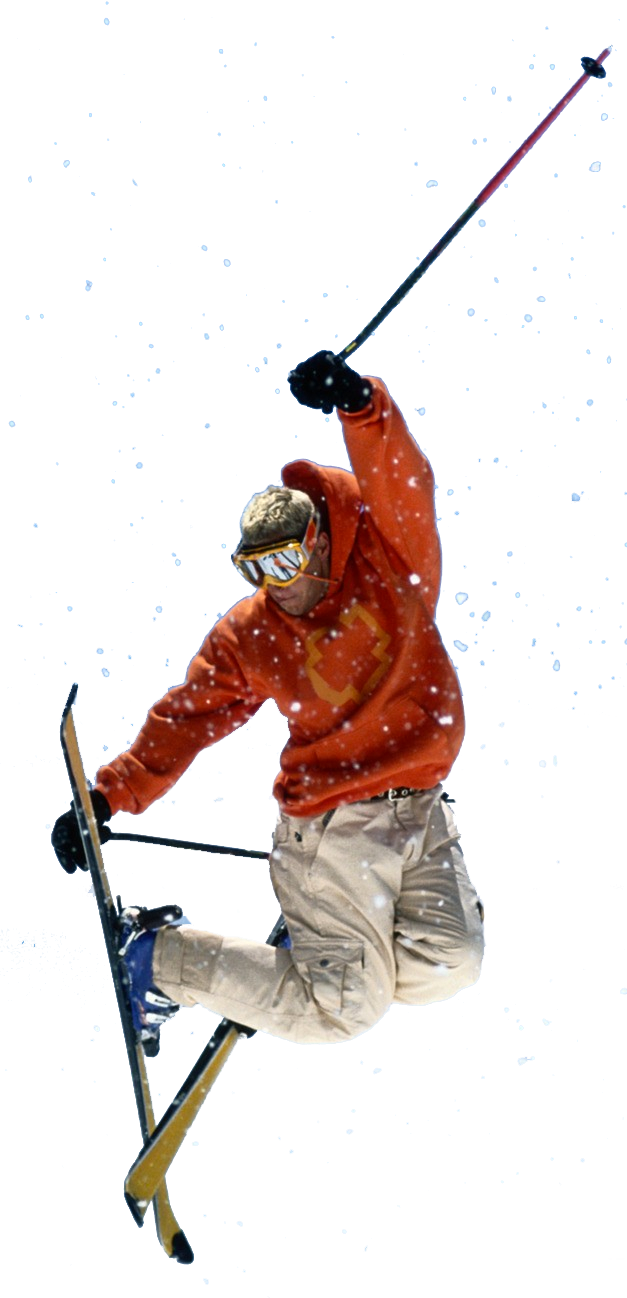 Your One - Ski Freestyle (627x1298), Png Download