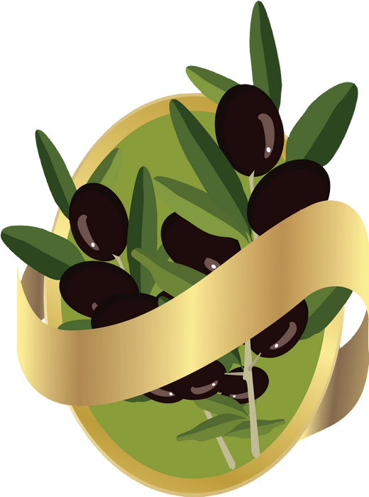 Olives Dessin (520x700), Png Download