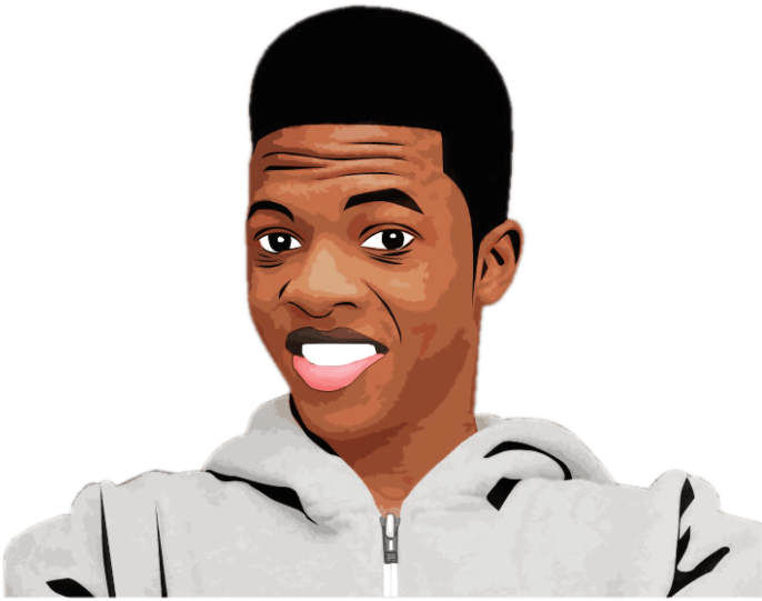 Forehead Microphone Cheek Chin Nose Download Hq Png - Cartoon (696x928), Png Download