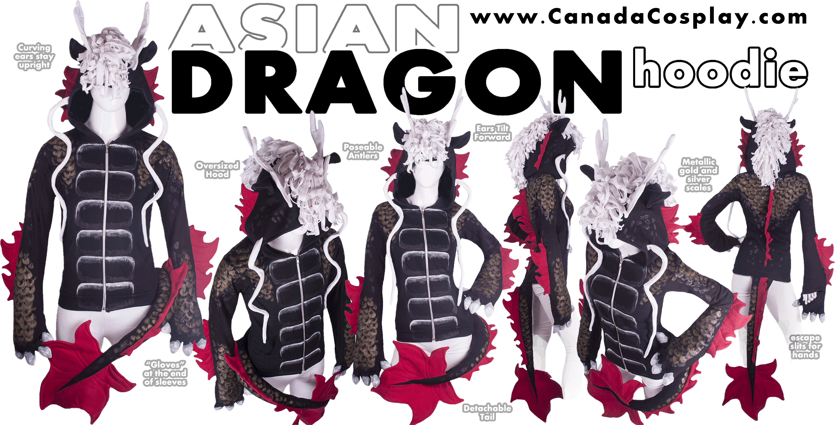 Cute Dragon Hoodie - Dragon Hoodie (2820x1435), Png Download