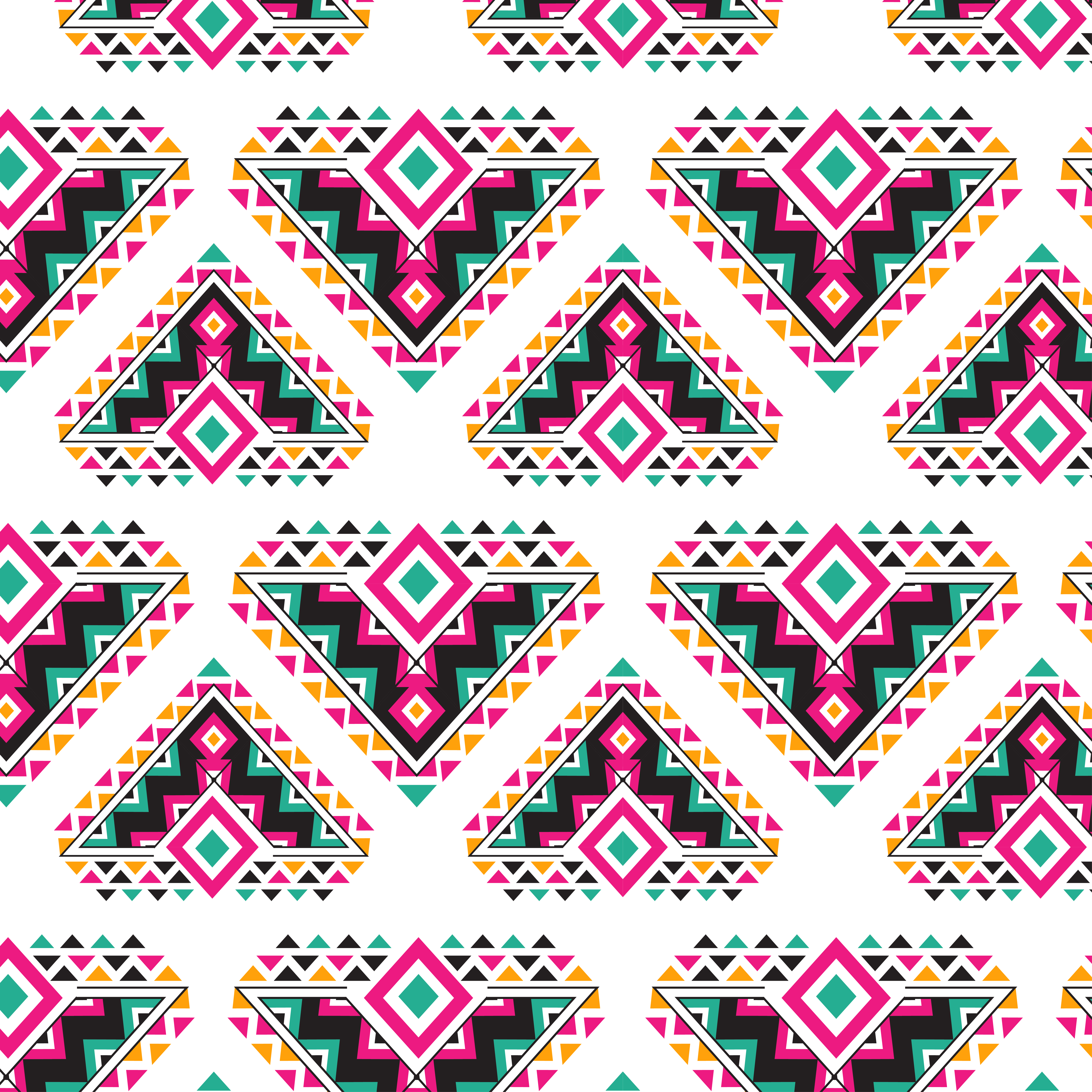 6826 X 6826 18 - Patron Etnico Etnico En Png (6826x6826), Png Download