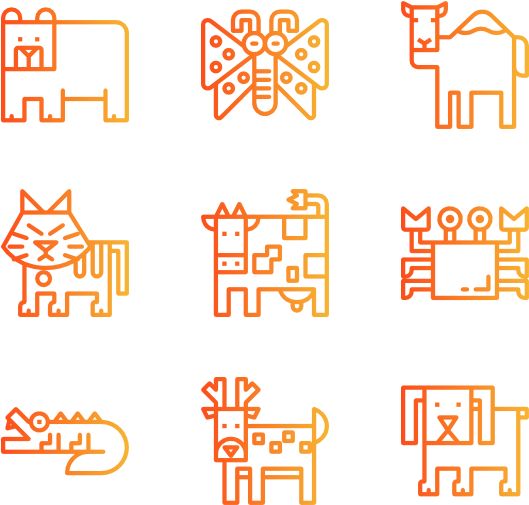Animal - Parallel (600x564), Png Download