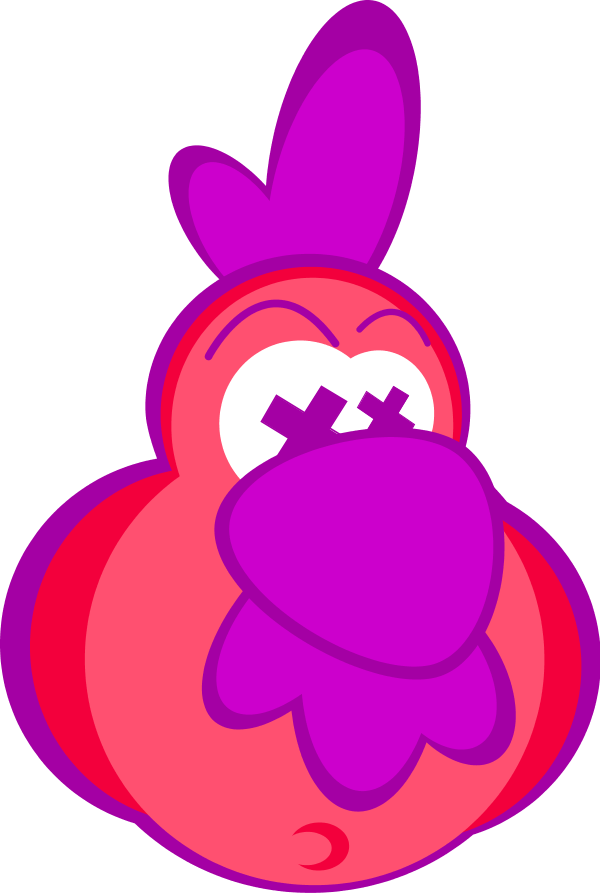 Chicken Cartoon Face - Clip Art (600x893), Png Download