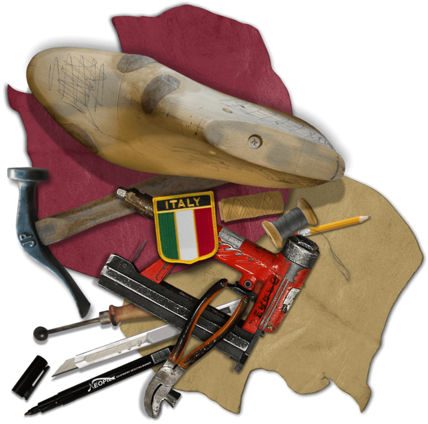 All Custom Shoes Are Handmade By Master Italian Craftsman - Metalworking Hand Tool (623x617), Png Download