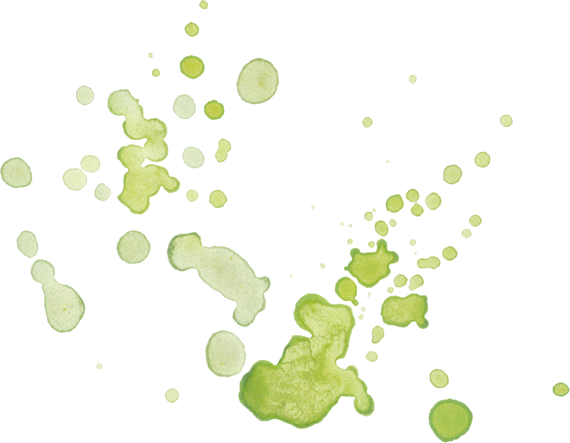 Download Pale Green Splatter Gold Paint Splash With Transparent