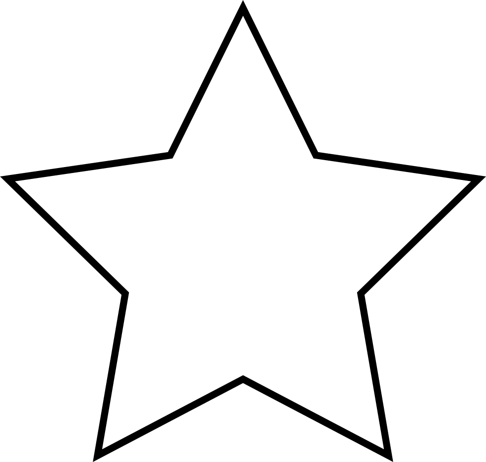 Png File - Estrelas De Natal Para Pintar (980x932), Png Download