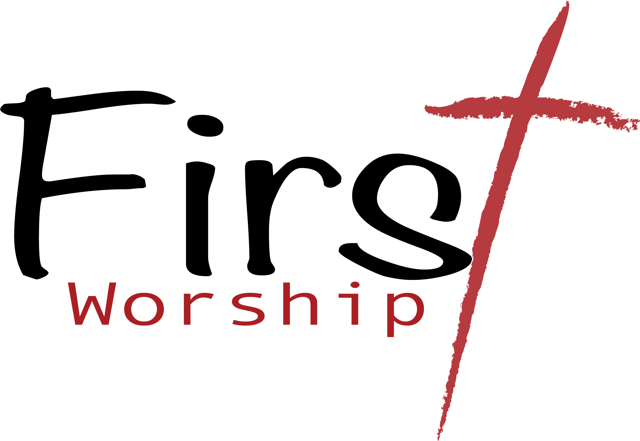 First Is Our Modern Worship Service - Calligraphy (2244x1535), Png Download