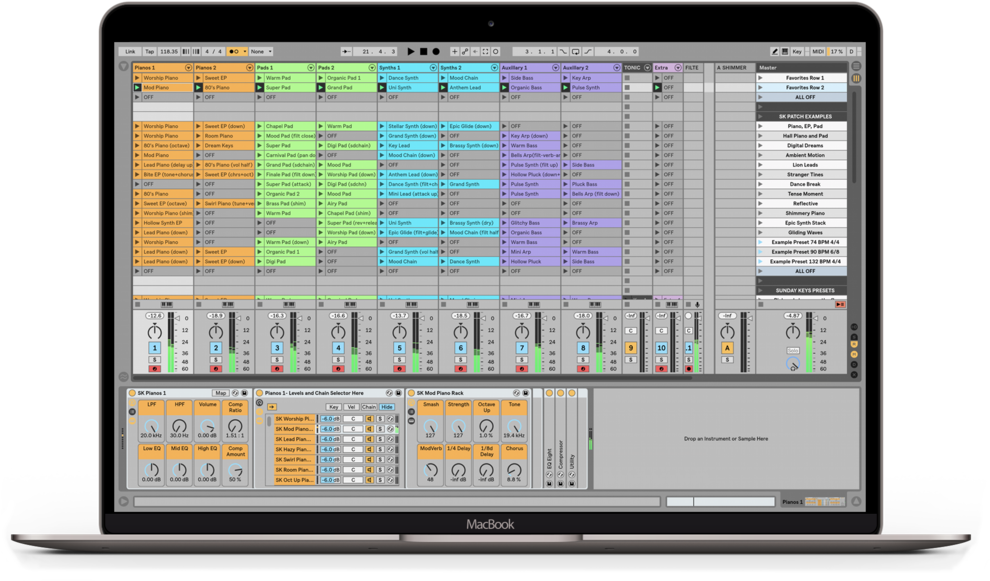 Sunday Keys Ableton Worship Keys Template - Operating System (1000x608), Png Download