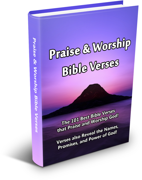 Praise And Worship Bible Verses - Book Cover (640x640), Png Download