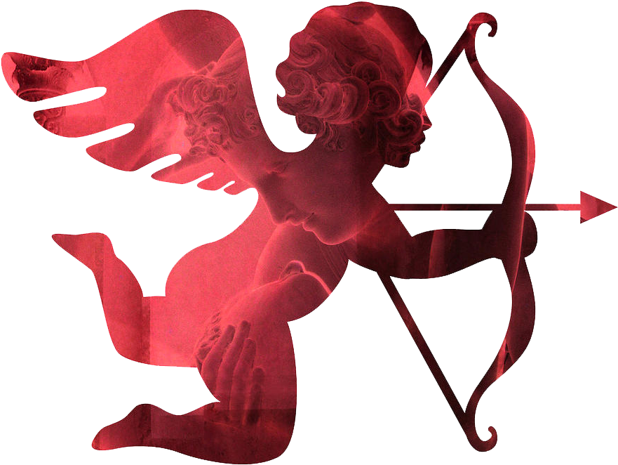Cupid - Cupid And Psyche For Valentines (1200x872), Png Download