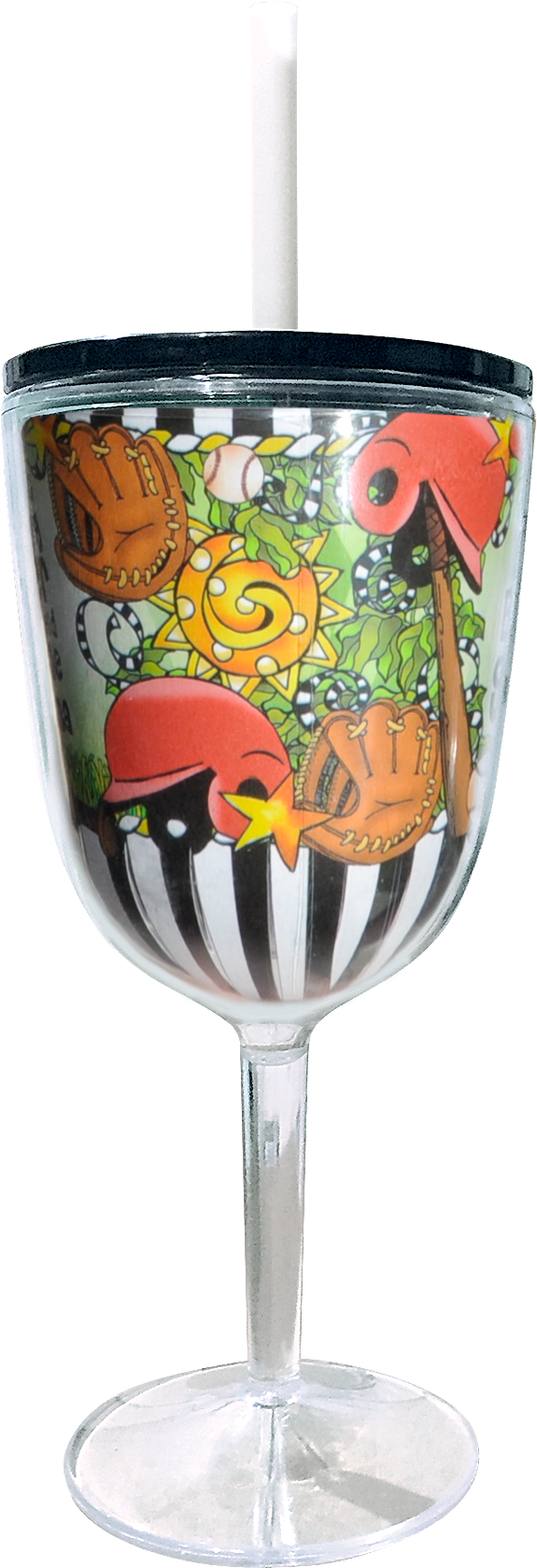Baseball Mom Tingle Cups - Wine Glass (688x1800), Png Download