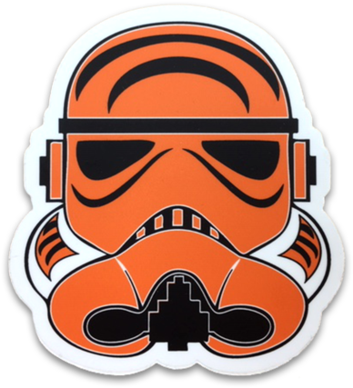 Cincinnati Football Trooper Sticker - Gas Mask (600x600), Png Download