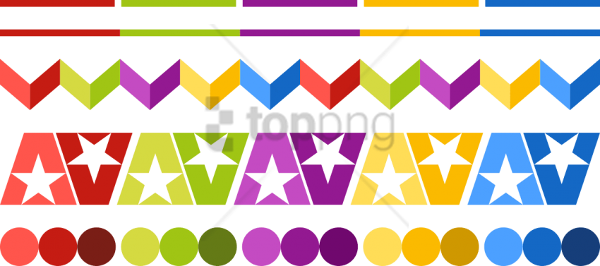 Free Png Colour Line Design Png Images Transparent - Colour Line Design Png (850x377), Png Download