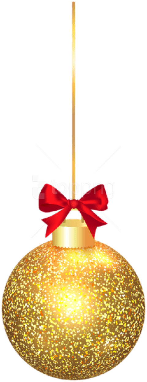 Free Png Elegant Christmas Gold Ball Png Png - Christmas Gold Ball Png (480x1247), Png Download