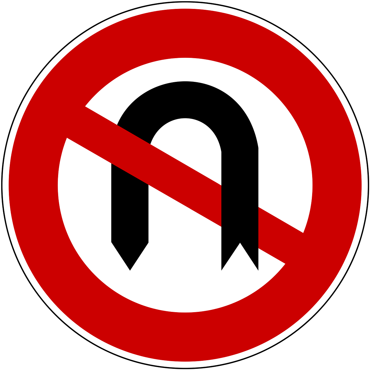 Traffic Sign Road Sign Shield - Barbados Road Signs (1280x1280), Png Download