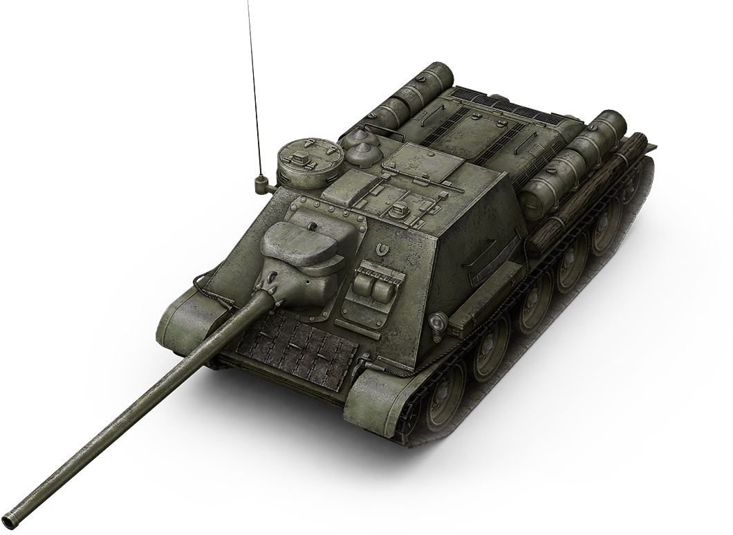 Su-100 - Churchill Tank (1060x774), Png Download