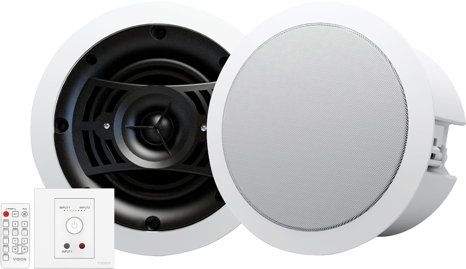 Amplificador Para Parlantes De Techo (1846x1104), Png Download