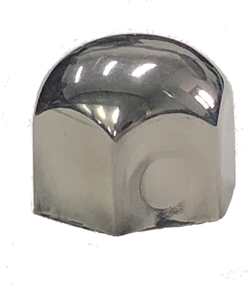 Nut Cover Metal Chrome Inner Hex38mm - Sculpture (640x676), Png Download