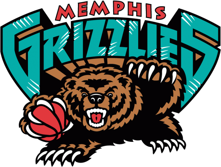 Grizzlies De Memphis Logo 2001 - Memphis Grizzlies Logo 2002 (750x562), Png Download