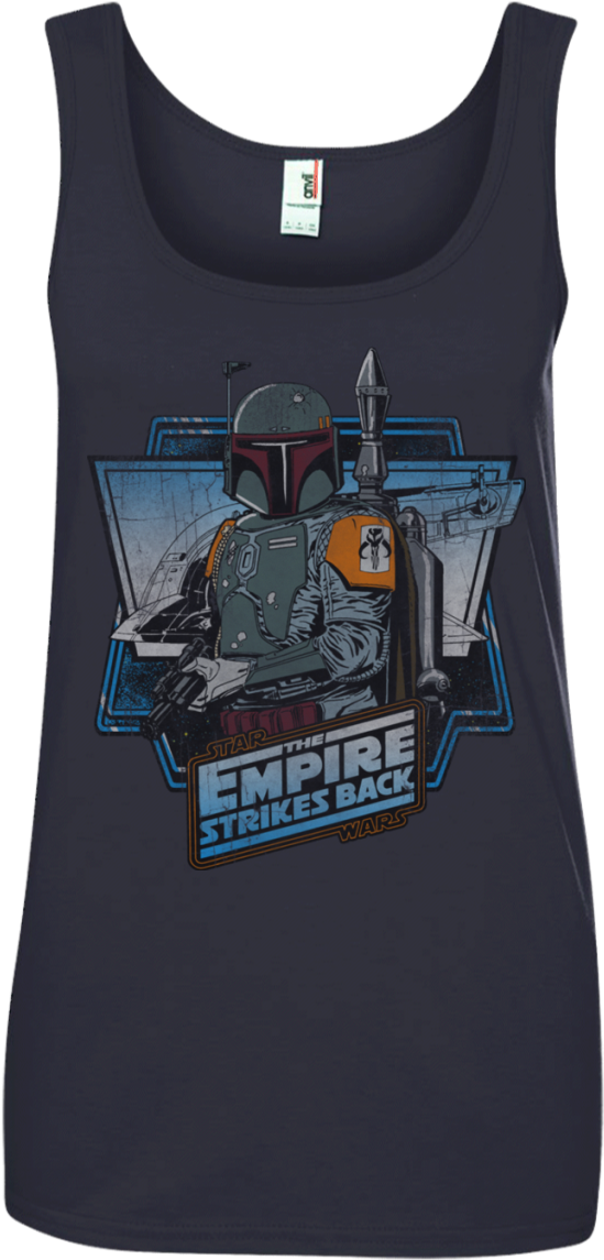 Star War -boba Fett The Empire Strikes Back T Shirt - Wars The Empire Strikes Back (1155x1155), Png Download